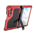 Mocne Pancerne Etui Antywstrząsowe do Samsung Galaxy Z Fold8 czerwone