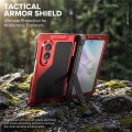 Mocne Pancerne Etui Antywstrząsowe do Samsung Galaxy Z Fold8 czerwone