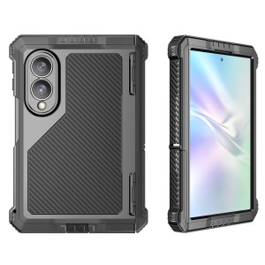 Mocne Pancerne Etui Antywstrząsowe do Samsung Galaxy Z Fold8 czarne