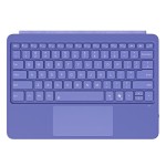 Dux Ducis CK Pro Series Podświetlana Klawiatura do Microsoft Surface Pro 12 2025 fioletowa 