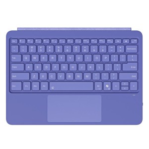 Dux Ducis CK Pro Series Podświetlana Klawiatura do Microsoft Surface Pro 12 2025 fioletowa 