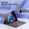 Dux Ducis CK Pro Series Podświetlana Klawiatura do Microsoft Surface Pro 12 2025 szara