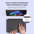 Dux Ducis CK Pro Series Podświetlana Klawiatura do Microsoft Surface Pro 12 2025 szara