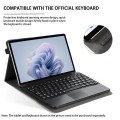 Etui, pokrowiec z przeszyciami i fakturą tkaniny do Microsoft Surface Pro 12 2025 szare