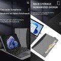 Etui, pokrowiec z przeszyciami i fakturą tkaniny do Microsoft Surface Pro 12 2025