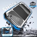 R-JUST Pancerne Etui Antywstrząsowe do iPhone 18 srebrne