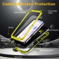 R-JUST Pancerne Etui Antywstrząsowe do iPhone 18 żółte