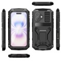 R-JUST Pancerne Etui Antywstrząsowe do iPhone 18 czarne