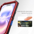 R-JUST Pancerne Etui Antywstrząsowe do iPhone 18 czerwone