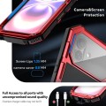 R-JUST Pancerne Etui Antywstrząsowe do iPhone 18 czerwone
