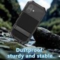 R-JUST Pancerne Etui Antywstrząsowe do iPhone 18 czarne