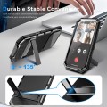 R-JUST Pancerne Etui Antywstrząsowe do iPhone 18 czarne