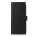 Skórzane Etui Pokrowiec RFID do iPhone 18 Pro Max czarny