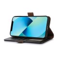 Skórzane Etui Pokrowiec RFID do iPhone 18 Pro Max czarny