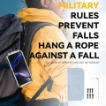R-JUST Pancerne Etui Antywstrząsowe do iPhone 18 Pro Max srebrne