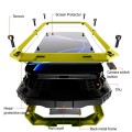R-JUST Pancerne Etui Antywstrząsowe do iPhone 18 Pro Max żółte