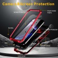 R-JUST Pancerne Etui Antywstrząsowe do iPhone 18 Pro Max czerwone