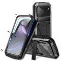 R-JUST Pancerne Etui Antywstrząsowe do iPhone 18 Pro Max czarne