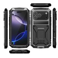 R-JUST Pancerne Etui Antywstrząsowe do iPhone 18 Pro Max czarne