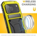 R-JUST Pancerne Etui Antywstrząsowe do iPhone 18 Pro żółte