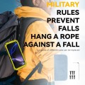 R-JUST Pancerne Etui Antywstrząsowe do iPhone 18 Pro żółte