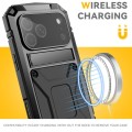 R-JUST Pancerne Etui Antywstrząsowe do iPhone 18 Pro czarne