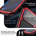R-JUST Pancerne Etui Antywstrząsowe do iPhone 18 Pro czerwone