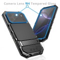R-JUST Pancerne Etui Antywstrząsowe do iPhone 18 Pro czarne