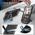 R-JUST Pancerne Etui Antywstrząsowe do iPhone 18 Pro czarne