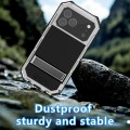 R-JUST Pancerne Etui Antywstrząsowe do iPhone 18 Pro Max srebrne