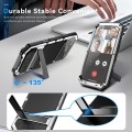 R-JUST Pancerne Etui Antywstrząsowe do iPhone 18 Pro Max srebrne