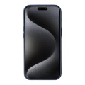 MELKCO Skórzane Etui do iPhone 15 Pro Max granatowe