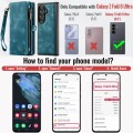 Etui Portfel CASEME do Samsung Galaxy Fold8 Ultra niebieski
