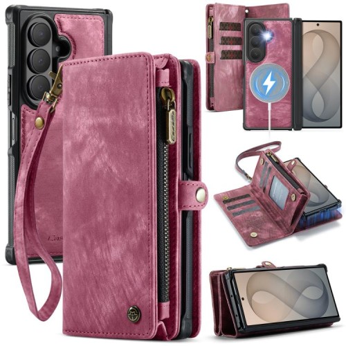 Etui Portfel CASEME do Samsung Galaxy Fold8 Ultra czerwony