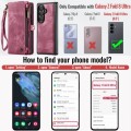 Etui Portfel CASEME do Samsung Galaxy Fold8 Ultra czerwony