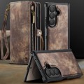 Etui Portfel CASEME do Samsung Galaxy Fold8 Ultra brązowy