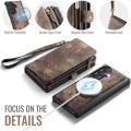 Etui Portfel CASEME do Samsung Galaxy Fold8 Ultra brązowy