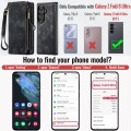 Etui Portfel CASEME do Samsung Galaxy Fold8 Ultra czarny