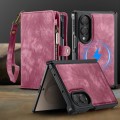 Etui Portfel CASEME do Samsung Galaxy Fold8 czerwony