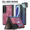 Etui Portfel CASEME do Samsung Galaxy Fold8 czerwony