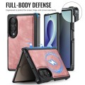 Etui Portfel CASEME do Samsung Galaxy Fold8 różowy