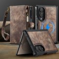 Etui Portfel CASEME do Samsung Galaxy Fold8 brązowy