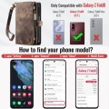 Etui Portfel CASEME do Samsung Galaxy Fold8 brązowy