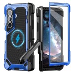 Mocne Pancerne Etui Antywstrząsowe do Samsung Galaxy Z Fold8 Ultra niebieskie