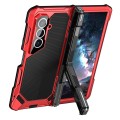 Mocne Pancerne Etui Antywstrząsowe do Samsung Galaxy Z Fold8 Ultra czerwone