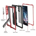 Mocne Pancerne Etui Antywstrząsowe do Samsung Galaxy Z Fold8 Ultra czerwone