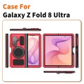 R-Just Mocne Pancerne Etui do Samsung Galaxy Z Fold8 Ultra czerwony