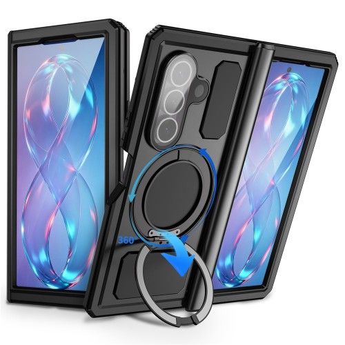 R-Just Mocne Pancerne Etui do Samsung Galaxy Z Fold8 Ultra czarny