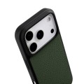 MELKCO Skórzane Etui Obudowa Plecki do iPhone 18 Pro zielone