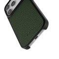 MELKCO Skórzane Etui Obudowa Plecki do iPhone 18 Pro zielone